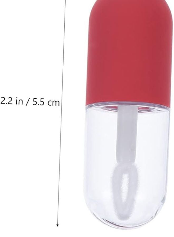 20Pcs Clear Empty Lip Gloss Tubes For Hydrating Lip Tint Travel Makeup Practice - Image 2